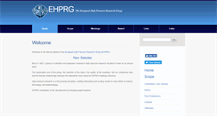 Desktop Screenshot of ehprg.org