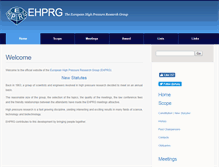 Tablet Screenshot of ehprg.org